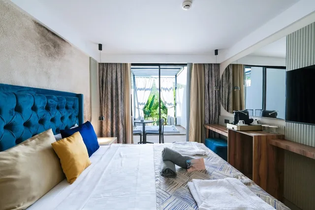 غرفة سوبيريور بسرير مزدوج بجاكوزي، Ada Port Hotel 4/7