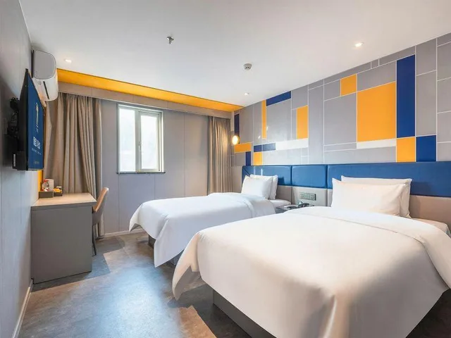 غرفة سوبيريور بسريرين منفصلين، 7 Days Inn Guangzhou Shahe Clothes City 1/1