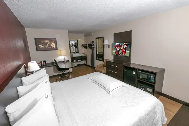 Premium, King Bed, Accessible, Red Roof PLUS Washington DC - Oxon Hill 1/6