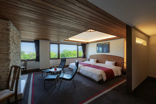 Room, Convertible Double Bed, Park View، Hotel Chourakukan 1/1