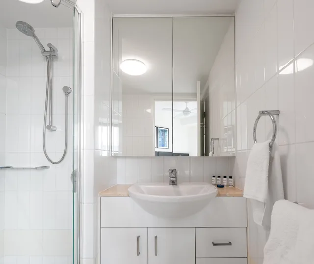 غرفة بإطلالة على النهر بغرفتي نوم، Oaks Brisbane Felix Suites 2/2