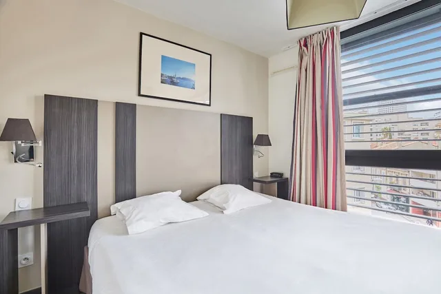 شقة بسرير كوين بغرفة نوم واحدة مع سرير سحّاب إضافي، Appart hotel Odalys City Marseille Centre Parc Chanot Velodrome 1/10
