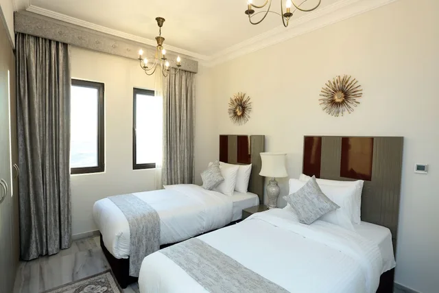 شقة ديلوكس بسريرين منفصلين وسرير كينج، Marbella Holiday Homes 1/3