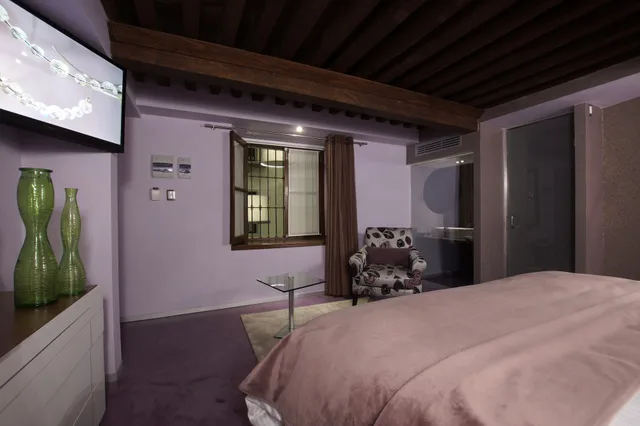 غرفة ديلوكس بسرير كينج، Hotel Boutique 1850 6/8