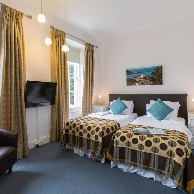 غرفة بسريرين منفصلين، La Collinette Hotel 3/8