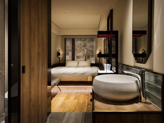 غرفة بريميير بسرير مزدوج، Kyoto Granbell Hotel 1/1