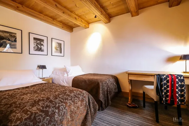 جناح دوبلكس بسرير كوين وسريرين منفصلين، Hôtel Le Fer à Cheval 1/2