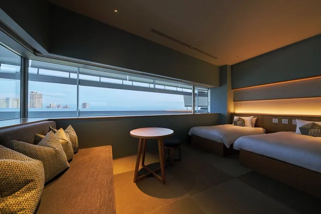 غرفة ركنية بسريرين منفصلين، OMO7 Osaka by Hoshino Resort 4/5