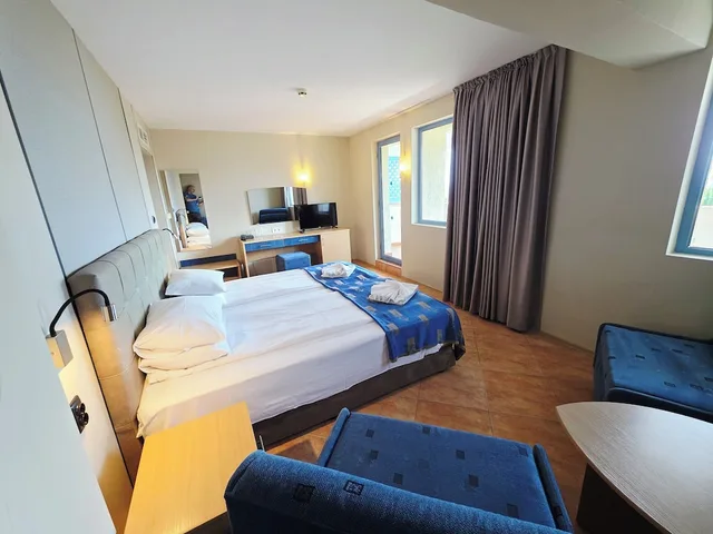 غرفة بانورامية بسريرين منفصلين بإطلالة على البحر بشرفة بغرفة نوم واحدة مع أريكة، Bora Bora 7/9