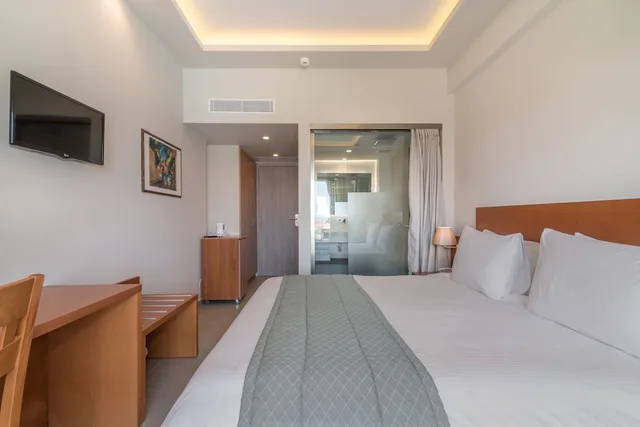 غرفة قياسية بسرير مزدوج بإطلالة على المسبح، Palmyra Hotel 1/6