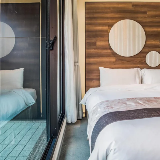 Room, Double Bed, Taipei 101 View، Green World Hotel Songshan 5/10
