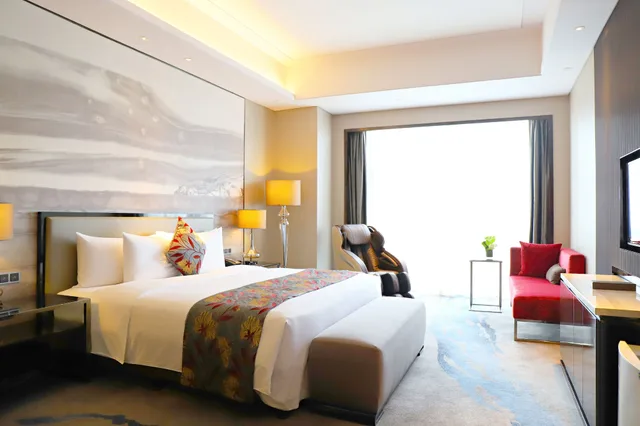 غرفة ديلوكس بسرير كينج، Wanda Realm Wuhan 1/10