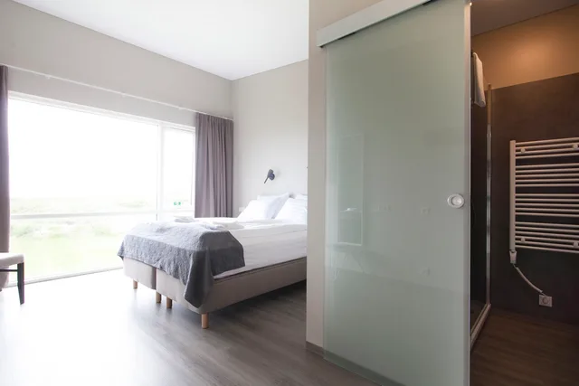 غرفة قياسية بسريرين منفصلين وسرير كوين، Arnarstapi Hotel 2/2