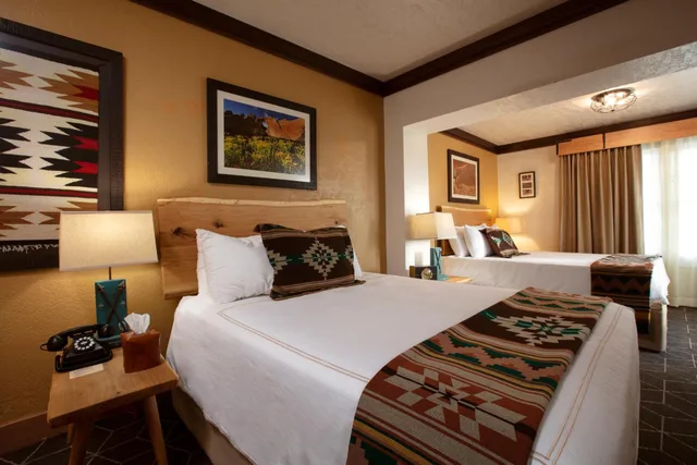 غرفة ديلوكس بسرير مزدوج، El Rancho Hotel 5/10