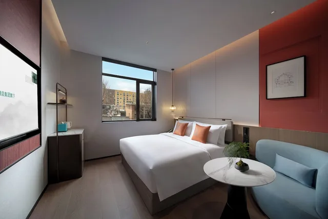 غرفة سوبيريور بسرير كوين بإطلالة على المدينة، SSAW Garden Hotel Beijing 2/5