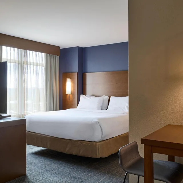 استوديو بسرير كينج مع أريكة، Residence Inn Arlington Capital View 1/8