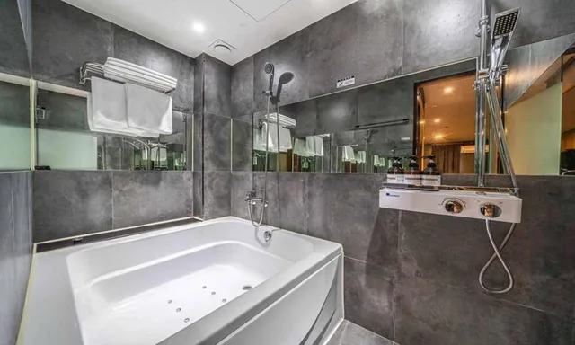 غرفة عائلية بسرير فردي، Sintanjin Hotel Box Daejeon 4/5