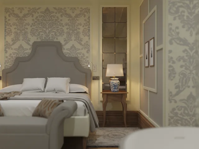 غرفة ديلوكس بسرير مزدوج أو سريرين منفصلين بشرفة، Hotel Luze Boutique San Sebastian 1/1