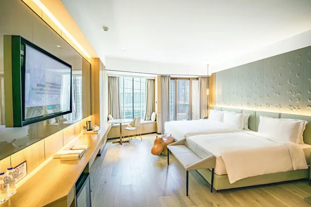 غرفة عائلية بإطلالة على البحر، YOHO Treasure Island Hotel 3/4
