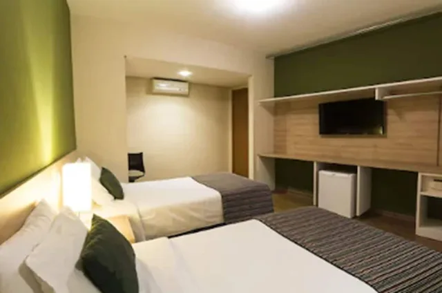 غرفة تنفيذية بسرير كينج، Vila Rica Campinas Hotel 2/2
