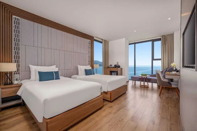 Ocean, Executive, Twin Beds، Peninsula Hotel Danang 1/10