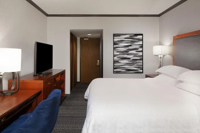 غرفة بسرير كينج لذوي الإعاقة، Sheraton Anchorage Hotel 2/3