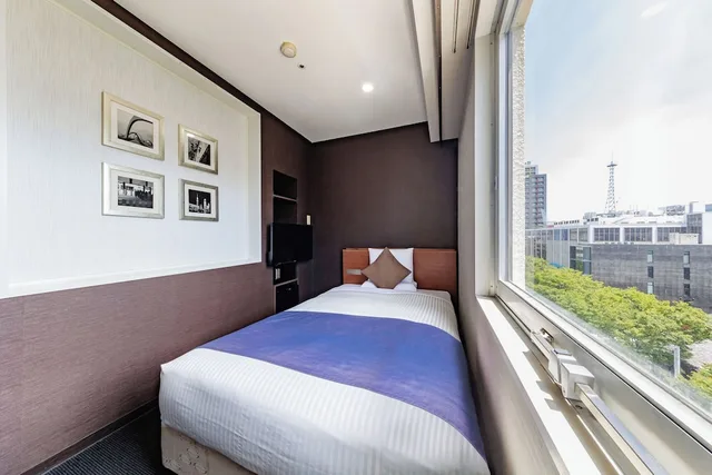 غرفة قياسية مفردة بحوض استحمام، Hotel Mystays Nagoya Sakae 3/5