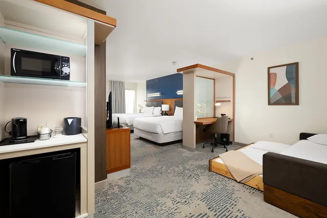 جناح بسريرين كوين مع أريكة، Springhill Suites By Marriott Mcallen 10/10