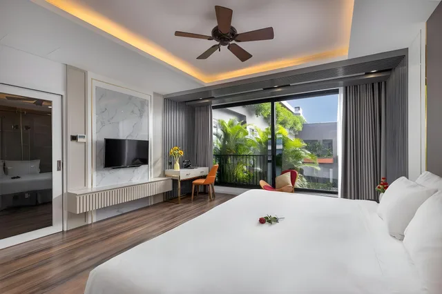بنتهاوس فاخر بسرير فردي، Chi House Danang 1/1