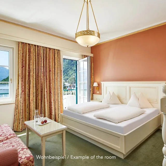 غرفة سوبيريور بسرير مزدوج بشرفة، Grand Hotel Zell Am See 2/4