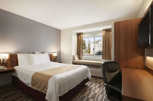 غرفة قياسية بسرير كوين، Microtel Inn Suites By Wyndham Albany Airport 2/9