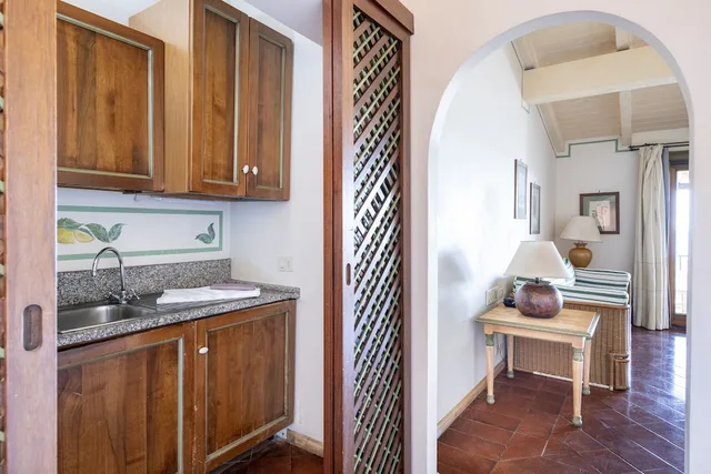 2 Bedrooms, Superior, Apartment, 1 Queen and 1 Bunk Bed, Sea View, Sofa, Bagaglino I Giardini di Porto Cervo 6/7