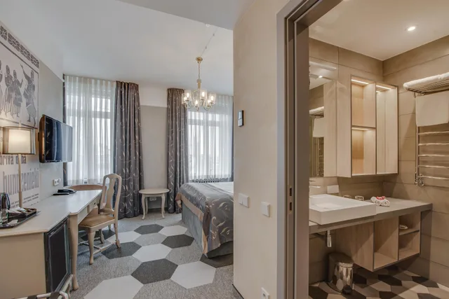 غرفة قياسية بسرير مزدوج، Eurostars Metropole 6/6