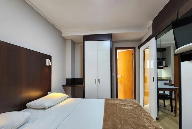 غرفة بسرير كوين، Triangulo Apart Hotel 4/10