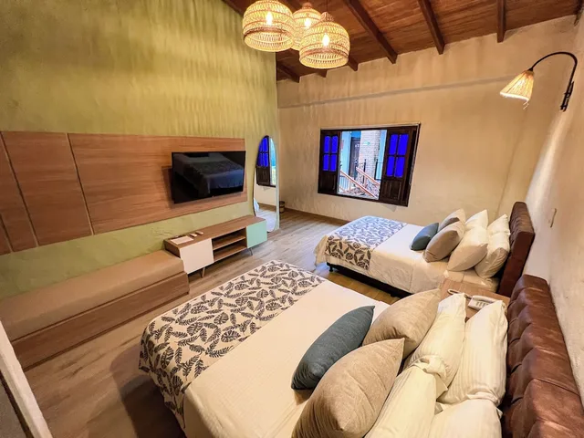 غرفة سوبيريور رباعية بسريرين مزدوجين، Hotel Salento Real Eje Cafetero 6/9