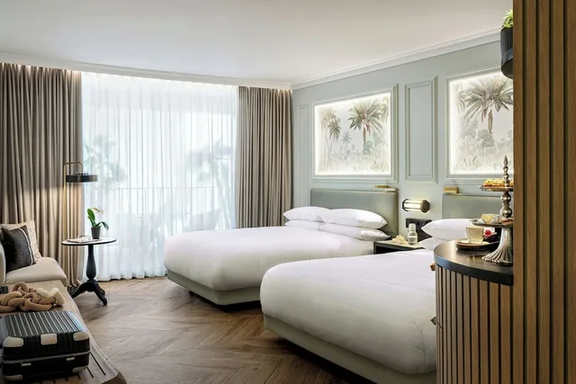 Room, 2 Queen Beds, Ocean Front, Balcony, The Pyrmont Curacao, an Autograph Collection All Inclusive Resort Adults Only 1/1