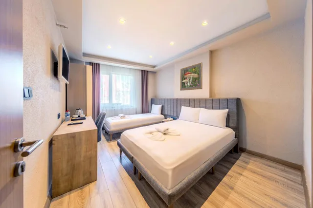 غرفة بسريرين منفصلين، Evim Hotel 3/10