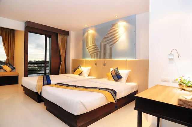 غرفة قياسية بسرير مزدوج، The Blueco Hotel 1/8