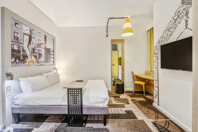 غرفة بسرير كوين لذوي الإعاقة، ibis Styles Glasgow Centre George Square 2/9