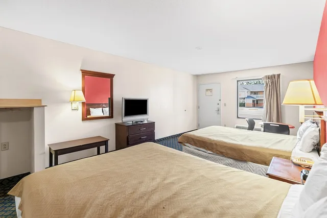 غرفة بسريرين كوين للمدخنين، Magnolia Inn Townhouse Hattiesburg MS I-59 5/10