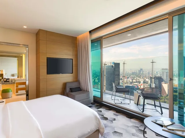 جناح بريستيج بسرير كينج بشرفة، Sofitel Mexico City Reforma 1/7