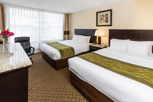 غرفة بسريرين كوين، Comfort Inn & Suites Edmonton Downtown 2/4