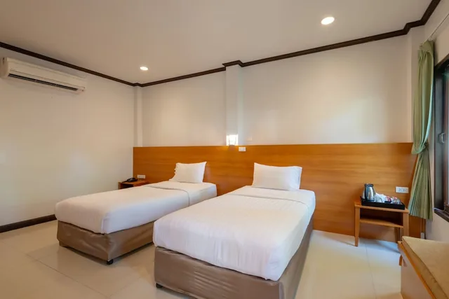 فيلا ديلوكس بسريرين منفصلين بغرفتي نوم، The Green Beach Resort 6/10