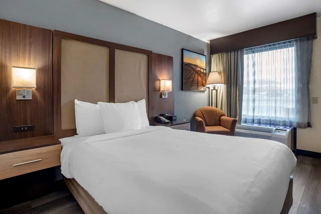 غرفة قياسية بسرير كينج للمدخنين، Best Western Salisbury Plaza 4/8