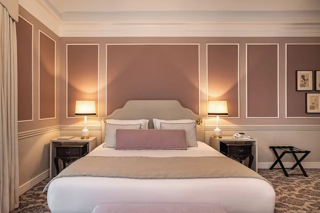 غرفة بريميوم بسرير مزدوج أو سريرين منفصلين بإطلالة على البحر، Hotel Senhora Da Guia 4/10