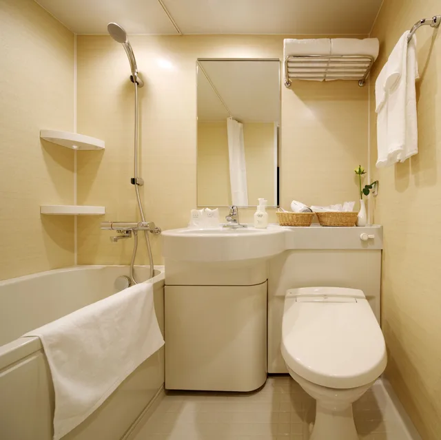 Connecting, Economy, 2 Double Beds, Unit Bath، Red Roof Inn And Suites Osaka Namba Nippombashi 2/2