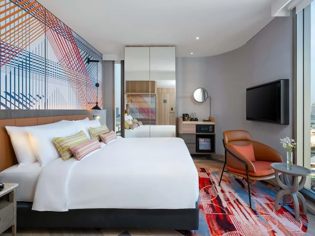 غرفة ديلوكس بسرير كينج، Mercure Bangkok Surawong 2/7