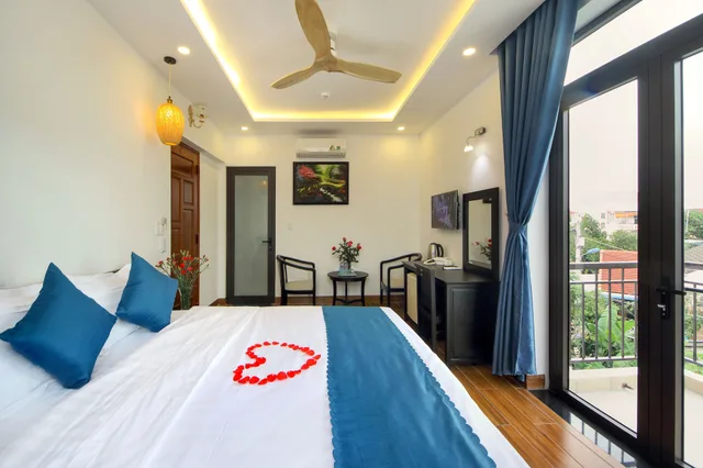 غرفة ديلوكس بسرير كوين، Quynh Long Homestay 2/6