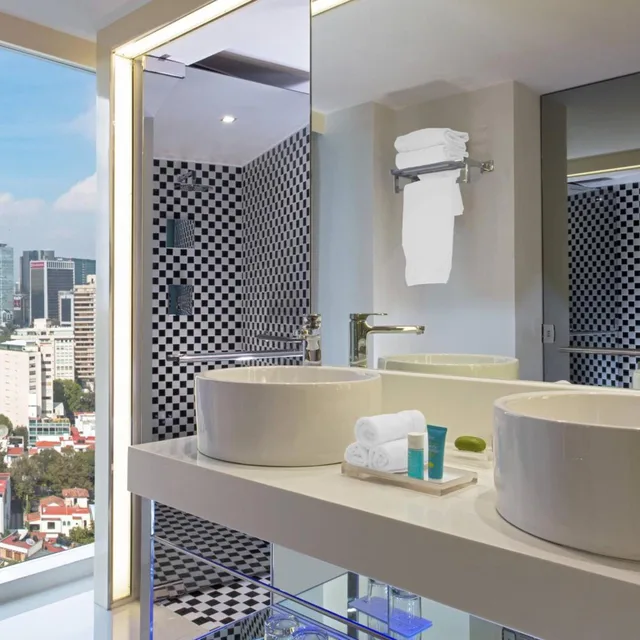 Deluxe, 2 Queen Beds, Partial City View، W Mexico City 5/5