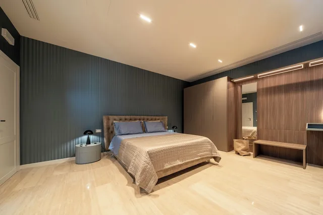 جناح بسرير كوين بإطلالة على البحر، Villa Giada Luxury Boutique 3/10